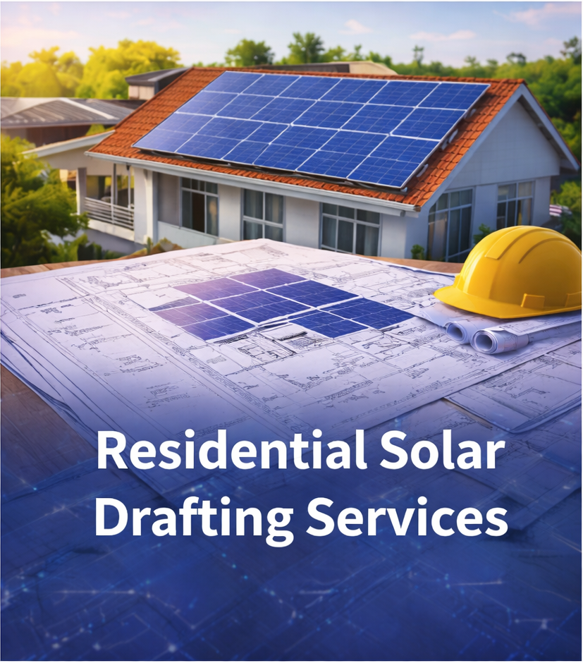 Residential Solar Drafting Services