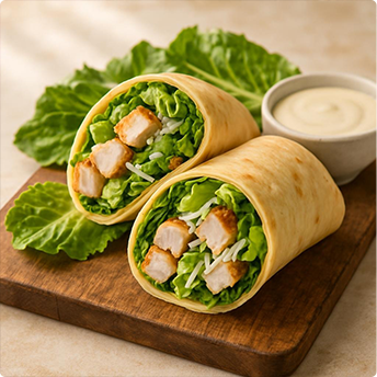 Chicken-Caesar-Wrap